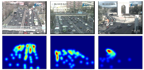 TRANCOS Dataset Sample images with annotations